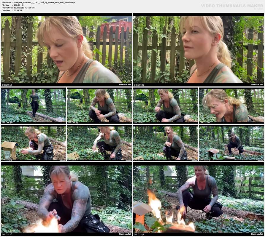 Foragers Giantess - 16.1 Trial By Maras Fire And Mouth