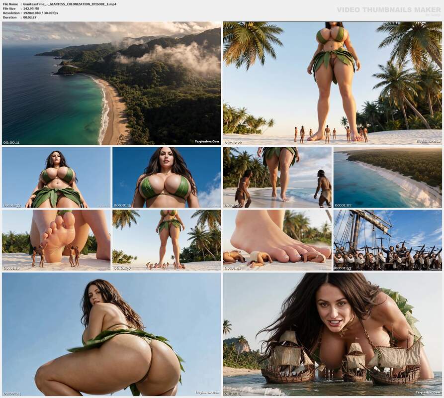 GiantessTime - GIANTESS COLONIZATION EPISODE 1