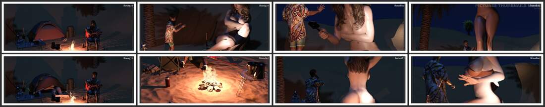 Vedogon - Incident in the Desert - 3D Adult Comic