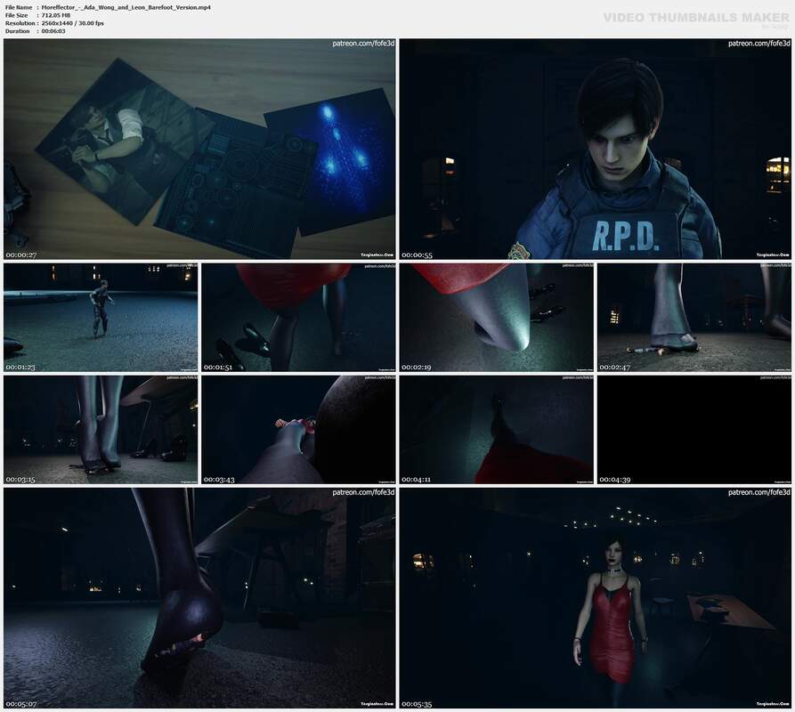 Moreffector - Ada Wong and Leon Barefoot Version