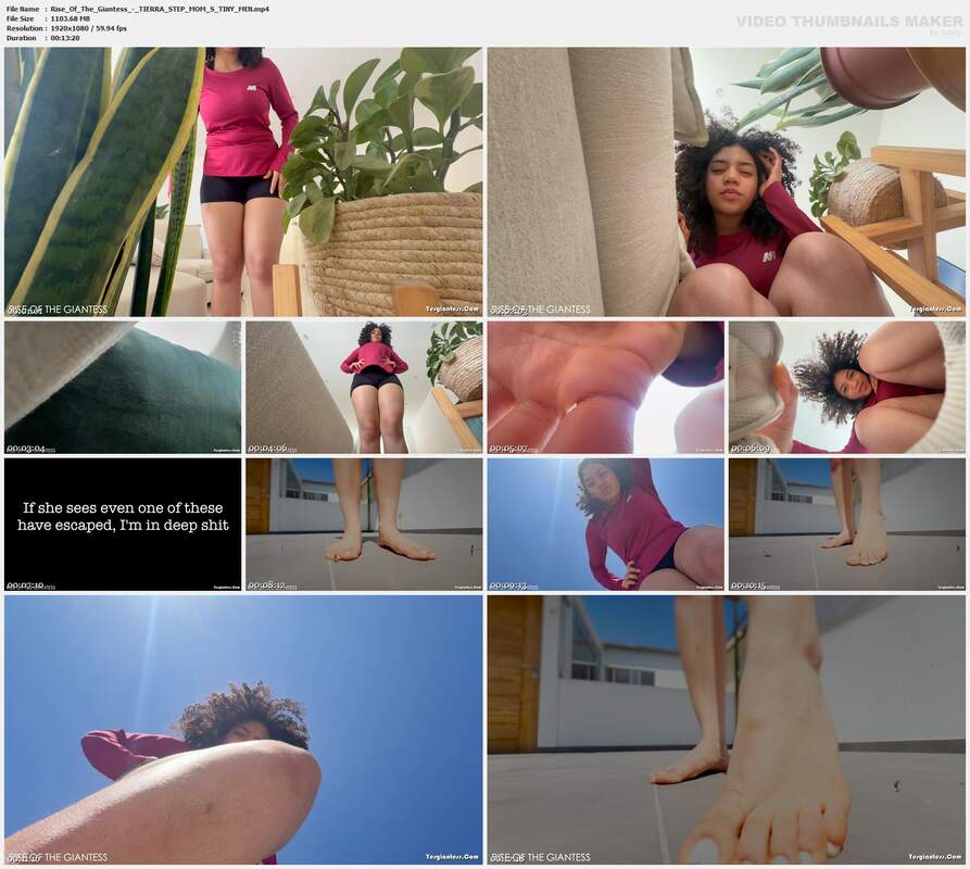 Rise Of The Giantess - TIERRA STEP MOM S TINY MEN