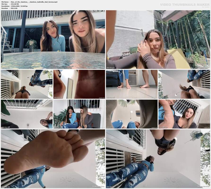 Rise of the Giantess - Giantess Gabriella And Serena