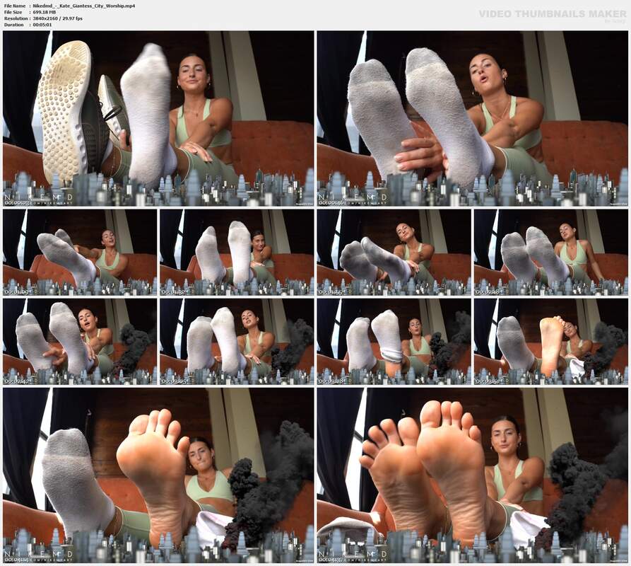 Nikemd - Kate Giantess City Worship