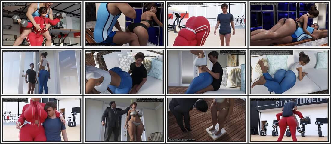 PScreator555 - Fitness Goddess - 3D Adult Comic