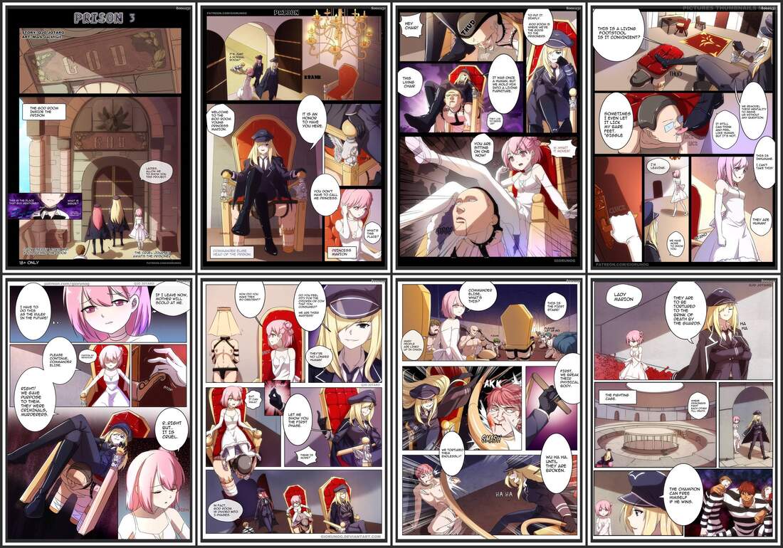 Doujinsak - Prison - Western Adult Comic