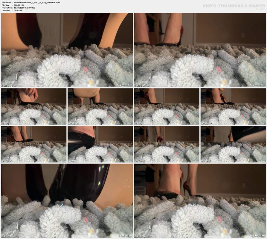 WorldUnseenFilms - Lost in Rug Stilettos