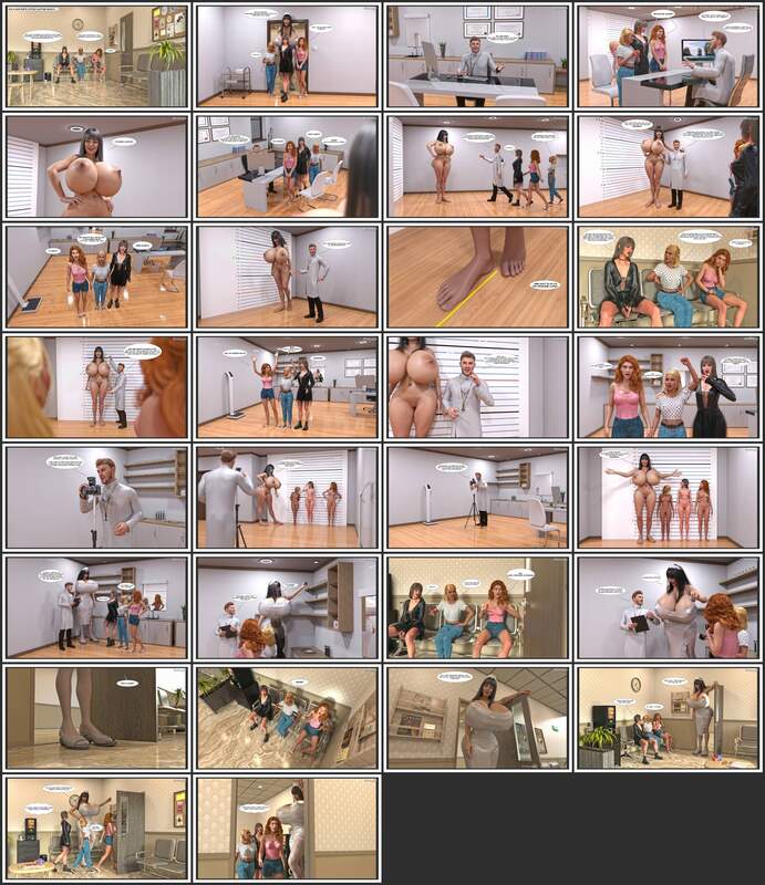 GiantPoser - Addicted to Growth - 3D Adult Comic