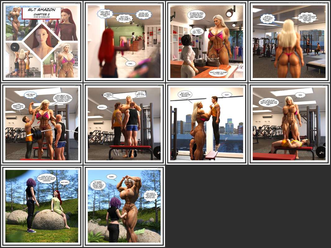 RoboLrd - AIt Amazon 2 - 3D Adult Comic