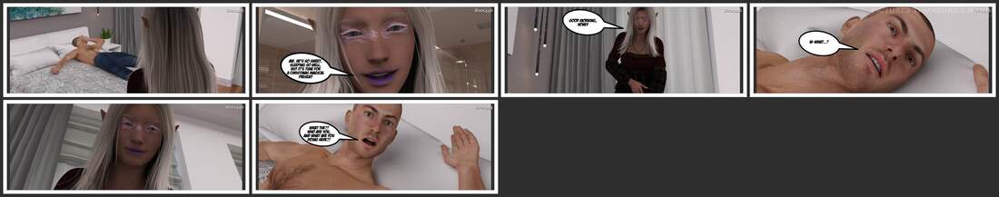 MantInTheHand - Christmas Fantasy - 3D Adult Comic