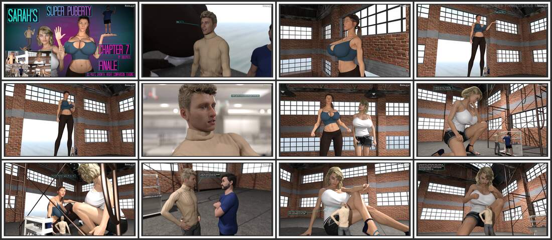 Sarahs Super Puberty 7 - 3D Adult Comic