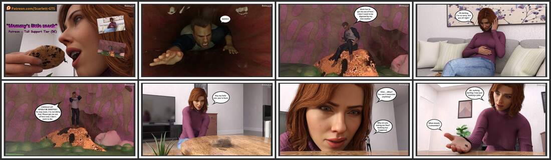 ScarlettGTS - Mommy's Little Snack - 3D Adult Comic