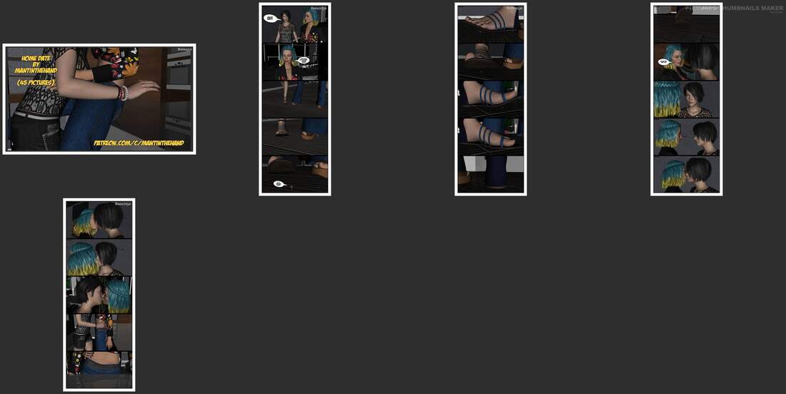 MantInTheHand - Home Date by   - 3D Adult Comic