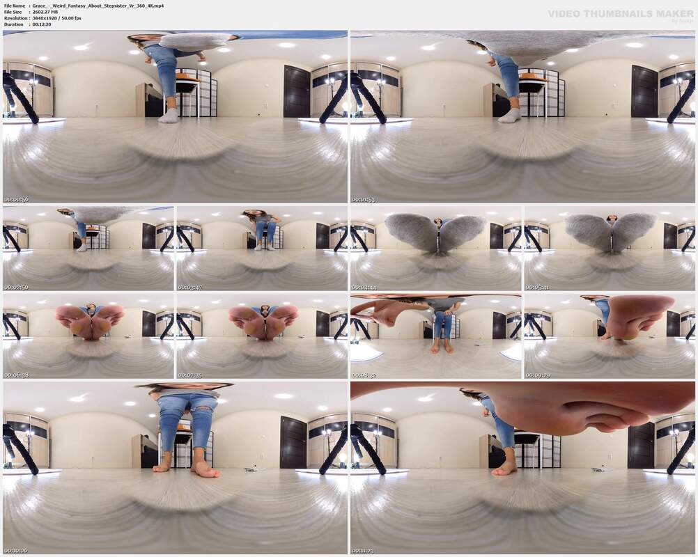 Grace - Weird Fantasy About Stepsister Vr 360 4K