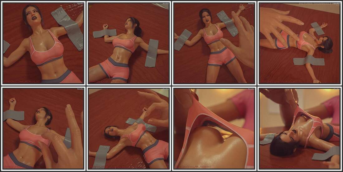 Flagg3D - GG Taped Down - 3D Adult Comic
