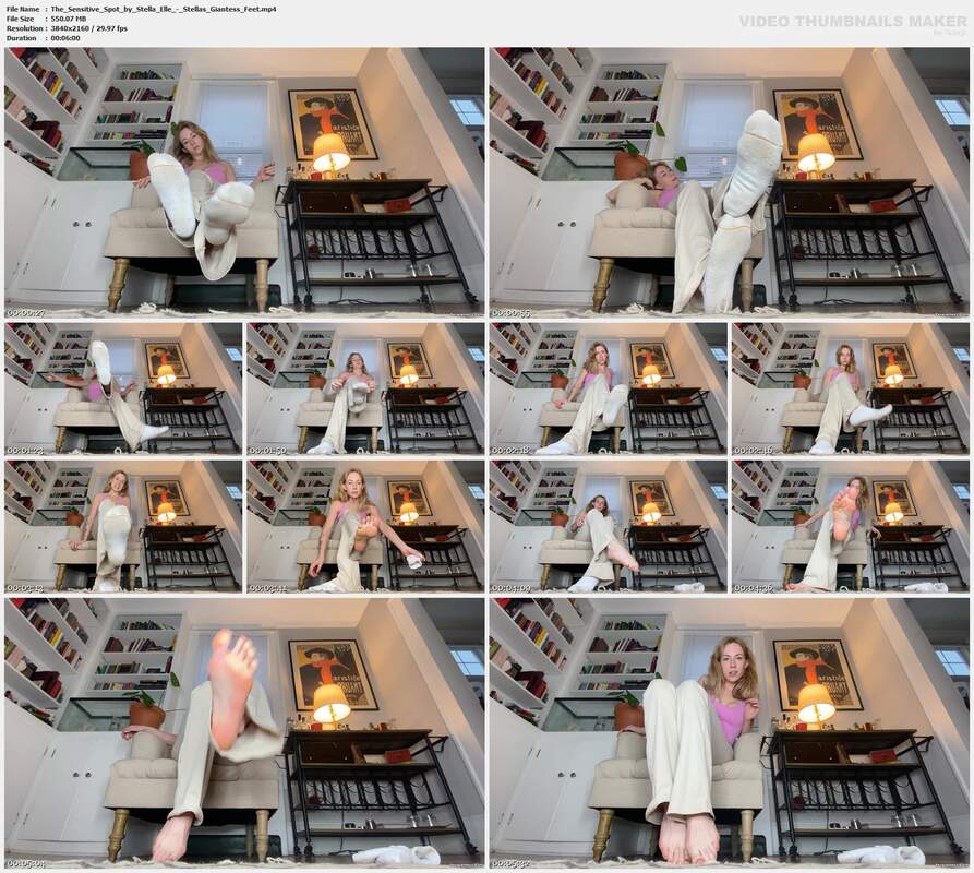 The Sensitive Spot by Stella Elle - Stellas Giantess Feet
