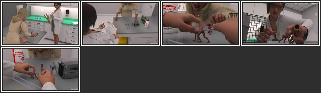 Chooch420 - Vet Clinic - 3D Adult Comic